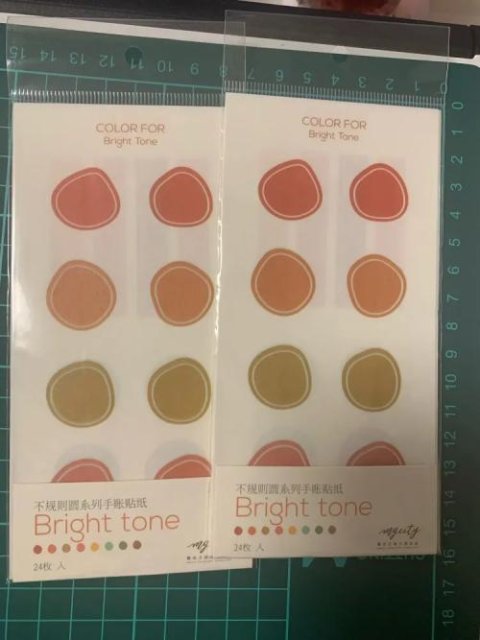 Irregular Round Stickers