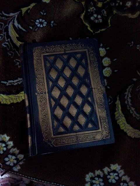 Vintage Emboss Hardcover Notebook