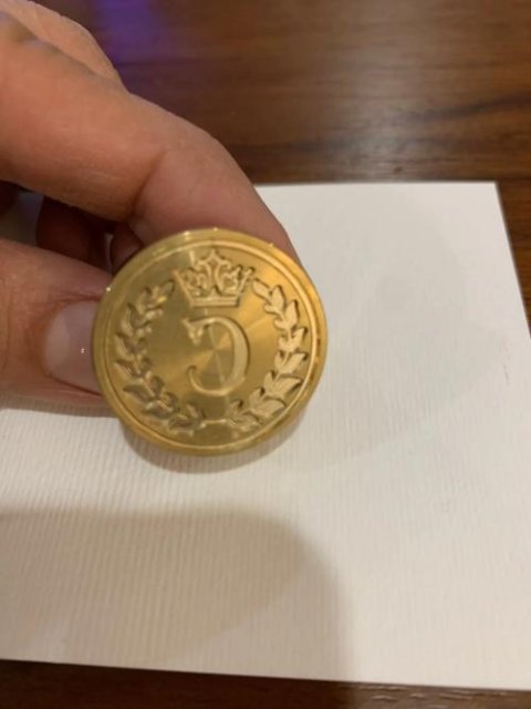 Crowned Alphabet Wax Seal Stamp