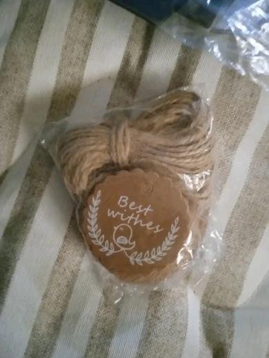 50PCS Kraft Paper Thank You Tags