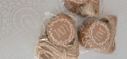 50PCS Kraft Paper Thank You Tags