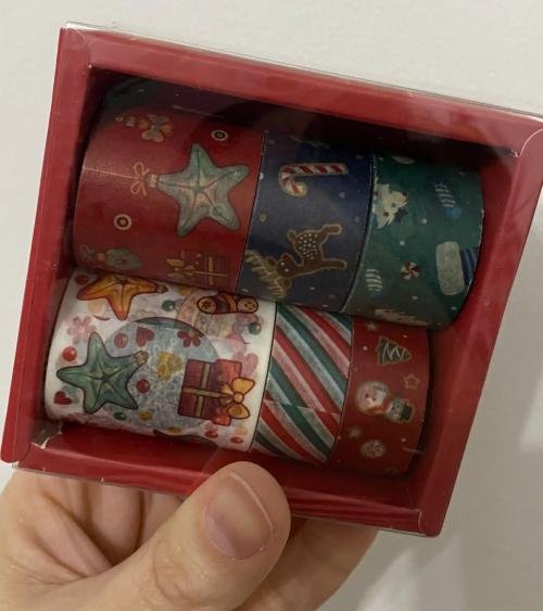 Holiday Cheer Washi Tape Set