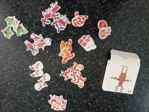 Christmas Theme Adhesive Label Stickers