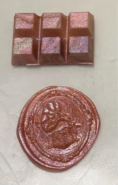 Glitter Wax Seal Beads - 36-Piece Chocolate Bar Style Pack