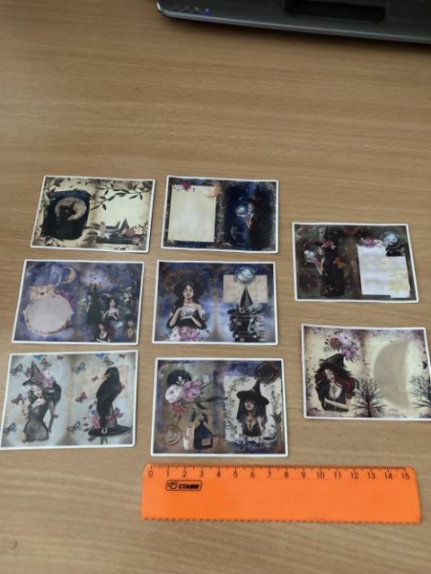 Paper Witch Stickers