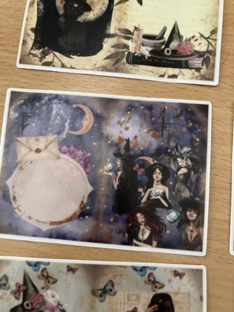 Paper Witch Stickers