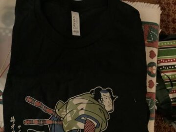 Samurai Bicycle Race Sport Ukiyo-e Back Unisex T-Shirt review