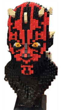 Mörka Herren Maul Livsstor Bust review