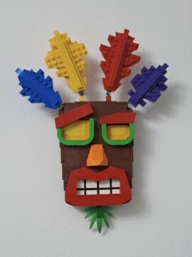 Life-Sized Aku Aku Mask review