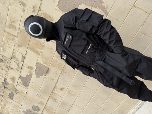 VJ-008 Black Villain Jumpsuit