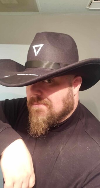 CH-1 Black Cowboy Hat