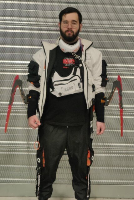 Medic White Short Bomber Jacket