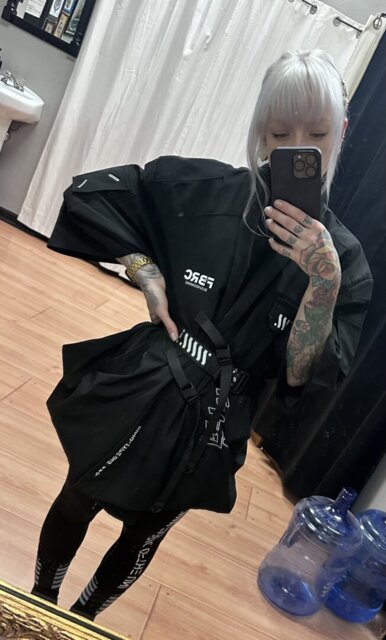 Kimo-Type 045 Black Lightweight Kimono