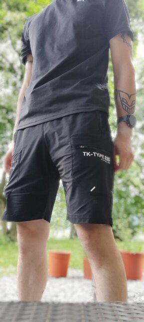 TK-Type 03S White Athletic Shorts