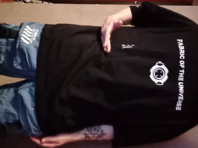 SMRI-X Black Oversized Short Sleeve T