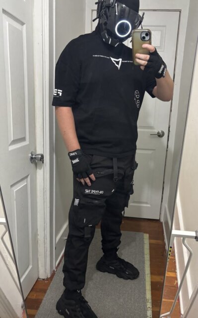 CG-Type 14F Black LW Cargo Pants