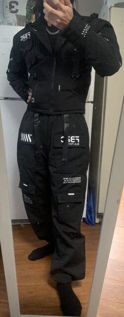 BLG-Type 02 Black Ripstop Cargo Pants