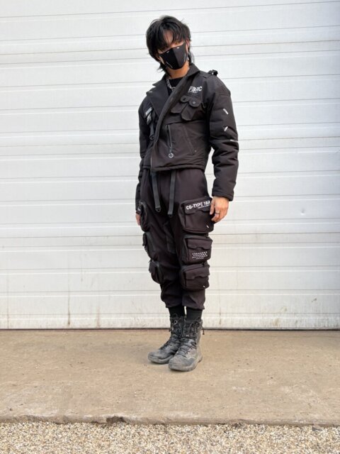 BK-Type 300 Black Biker Jacket