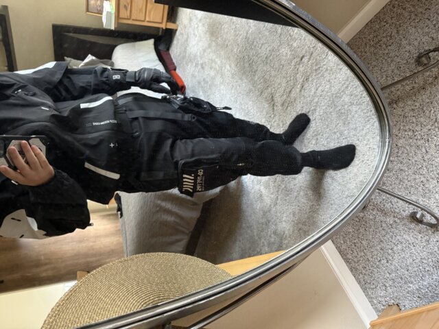 CG-Type 19S Black Red Cargo Pants