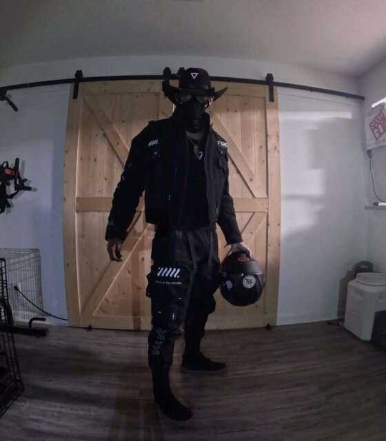 BK-Type 300 Black Biker Jacket