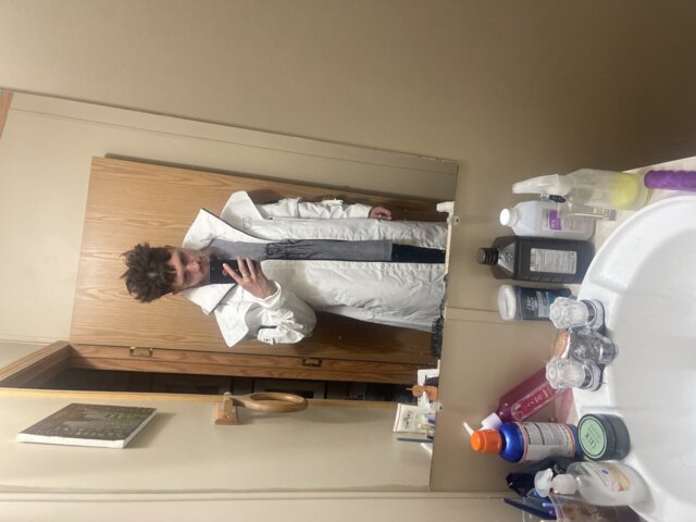 CC-020 White Commander's Coat