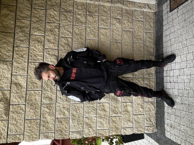 DRC-305 Black Deep Recon Coat