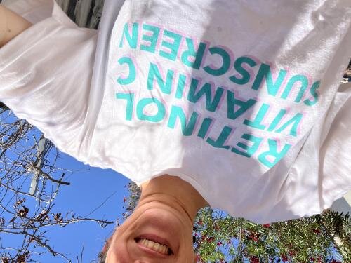 Retinol Vitamin C Sunscreen T-Shirt