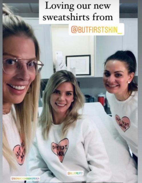 But First Skin Sweatshirt