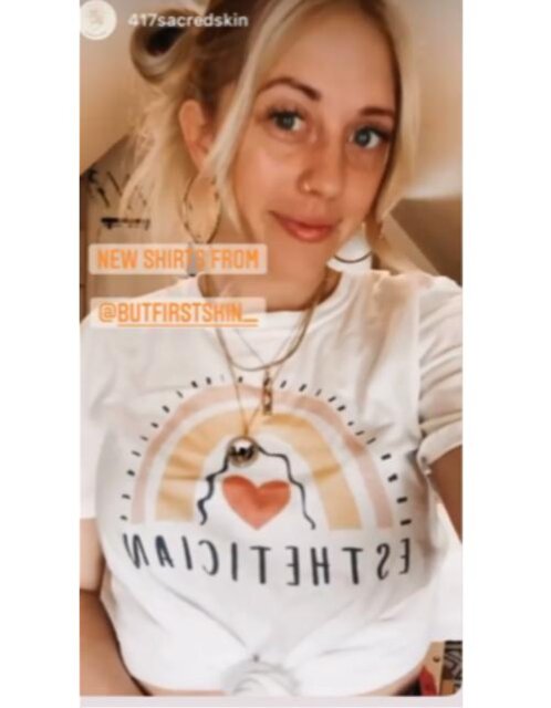 Esthetician Rainbow T-Shirt