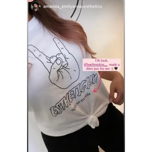 Esthetician With An Attitude T-Shirt