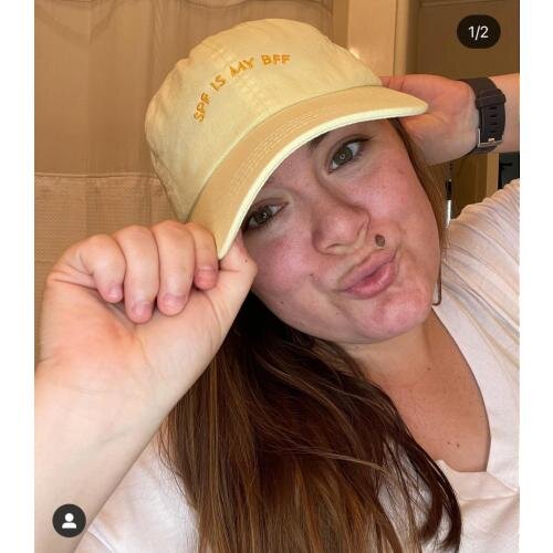 SPF is my BFF Embroidered Cap
