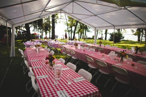 Rectangular Checkered Tablecloth, Gingham Tablecloth