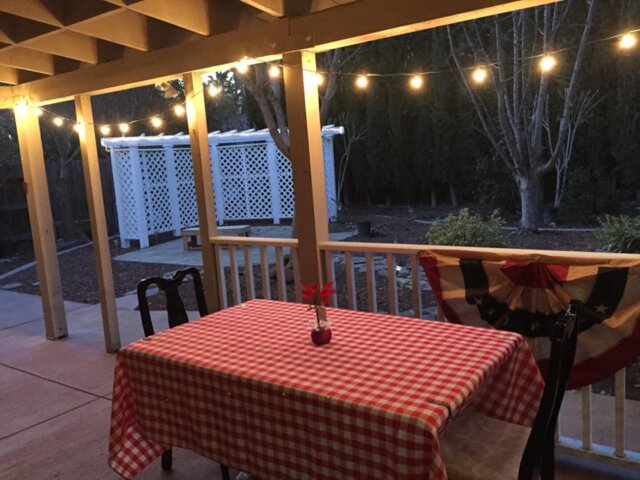 Rectangular Checkered Tablecloth, Gingham Tablecloth