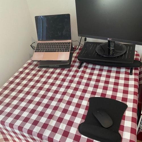 Rectangular Checkered Tablecloth, Gingham Tablecloth