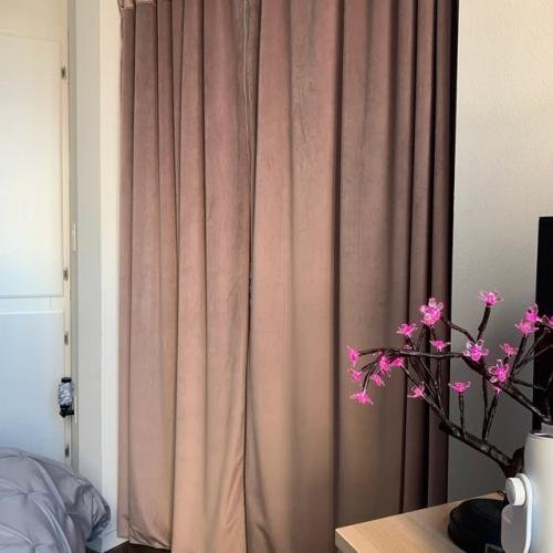 Velvet Curtains With Top Rod Pockets