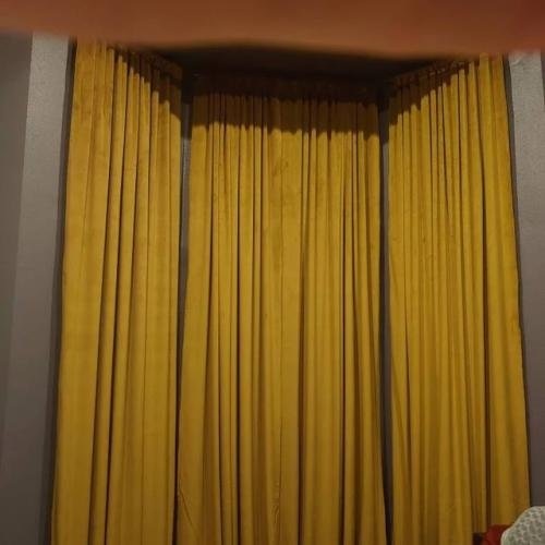Velvet Curtains With Top Rod Pockets