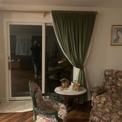 Velvet Curtains With Top Rod Pockets