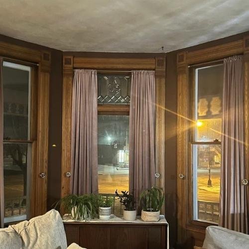Velvet Curtains With Top Rod Pockets