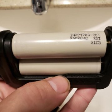 Samsung 30T 21700 3000mAh 35A Battery review