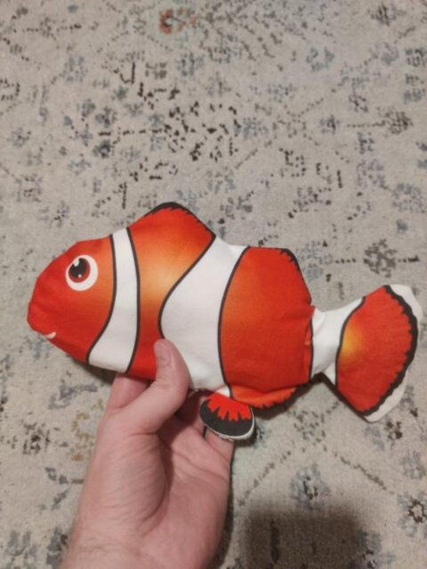 Interactive Floppy Fish Cat Toy - Perfect for Pouncing and Playtime!