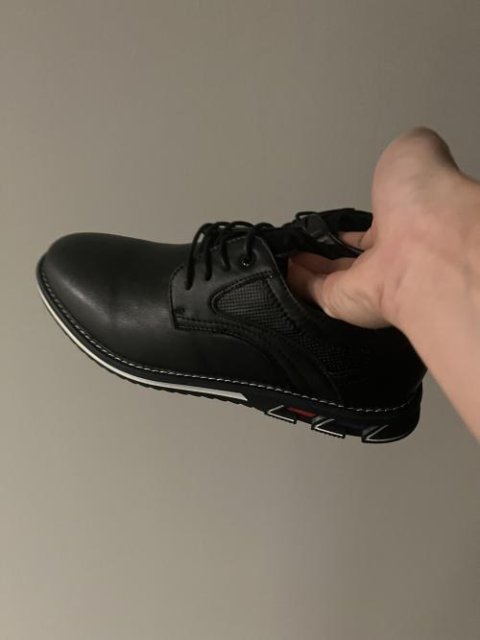 Oxford Lisse No-Stripe Orthopedic Dress Shoes