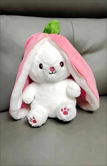 Fruity Floppy: Mini Reversible Bunny Plushie