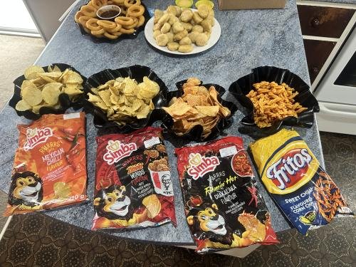 Simba Chips Flaming Hot Chakalaka - 120g