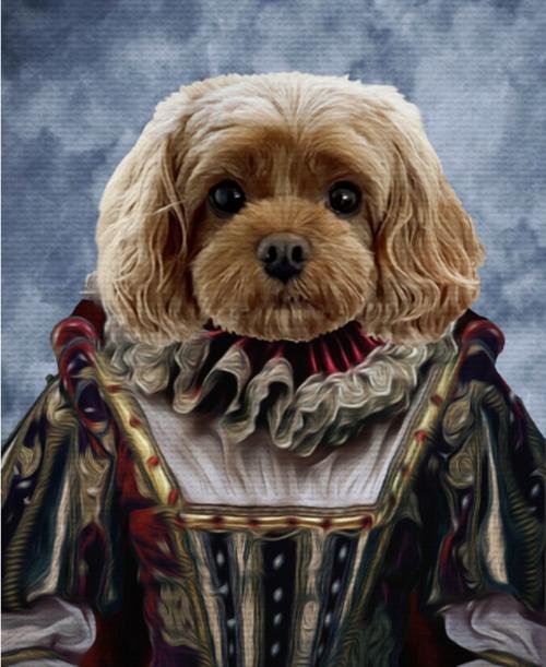 Royal Pet Portrait - The Princess