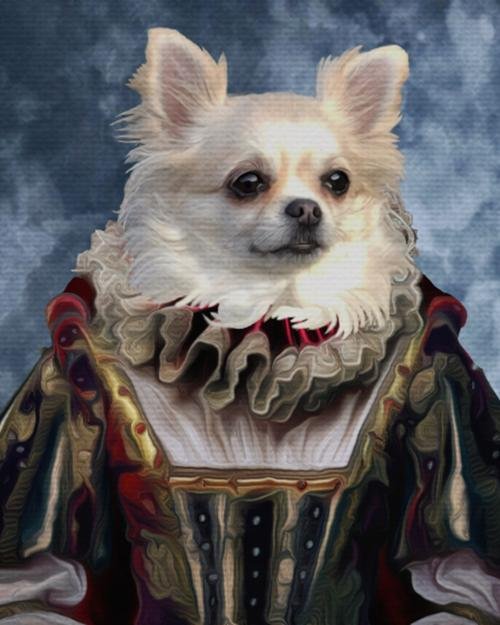 Royal Pet Portrait - The Princess