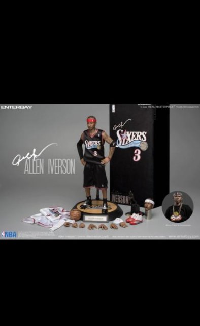Enterbay : NBA - 1/6 Allen Iverson Upgraded Re-edition