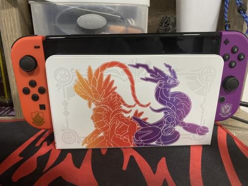 Nintendo Switch : Pokémon Scarlet & Violet Switch OLED