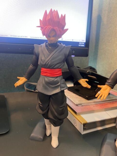 Dragon Ball Super B: Super Saiyan Rosé Goku Black Solid Edge Works Vol.8 Figure by Banpresto