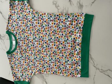 GREEN LEOPARD PRINT COTTON JERSEY PER METRE review