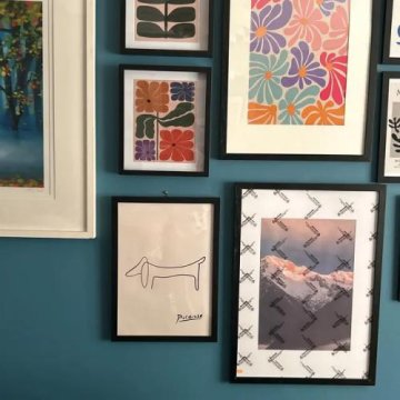 Pablo Picasso Dog Sketch Line Art Print review